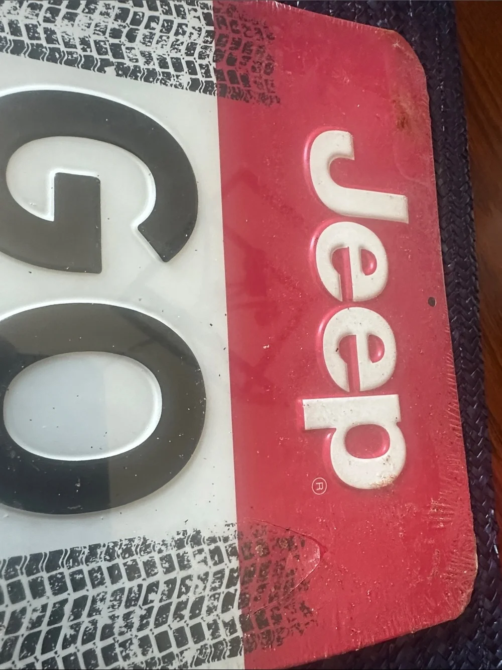 Jeep branded wall